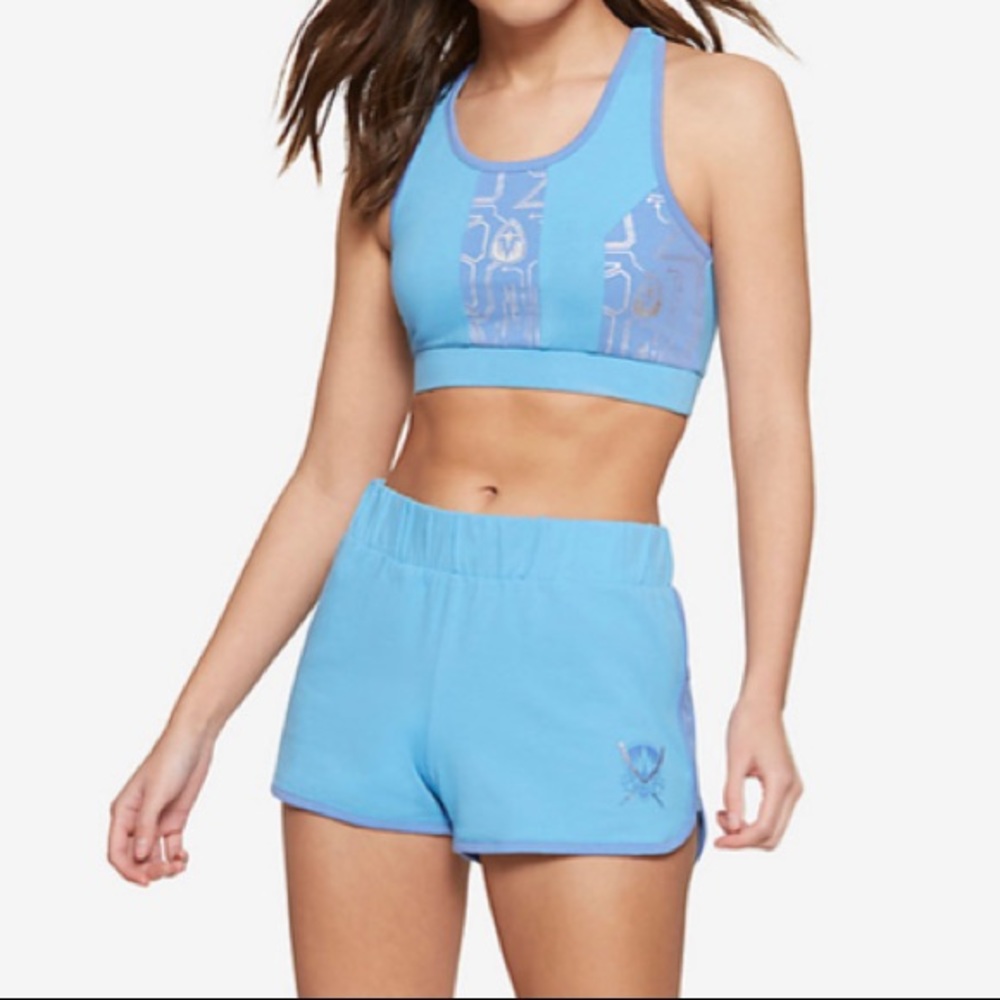 Her Universe Marvel Avengers Nebula Sports Bra Hot Topic Guardians Of The Galaxy